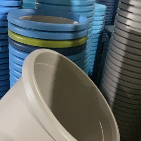 树脂四季4号灰白无托8个