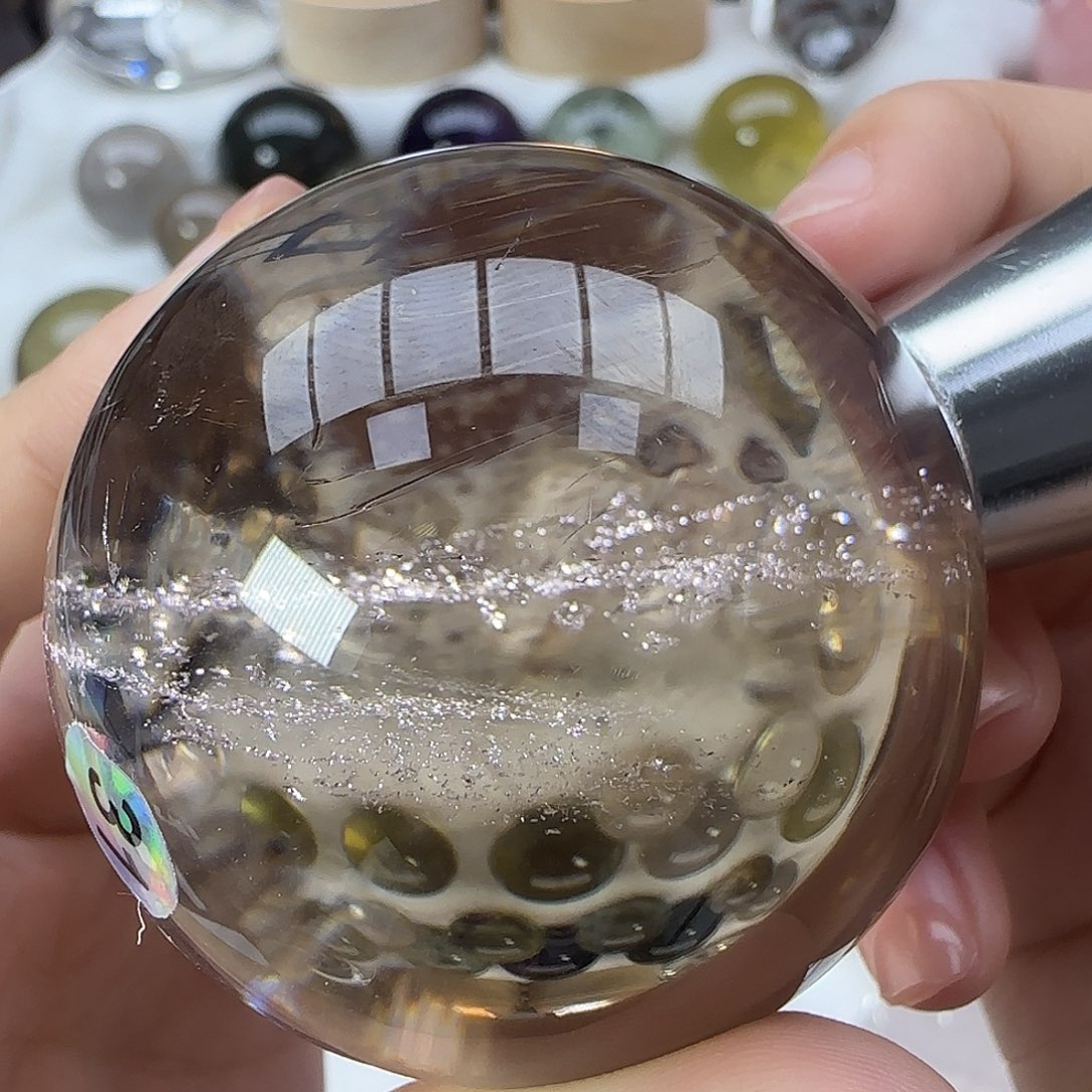 水晶未镶嵌摆件c346