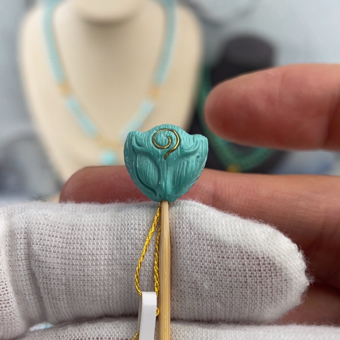 绿松石手链未镶嵌凤九