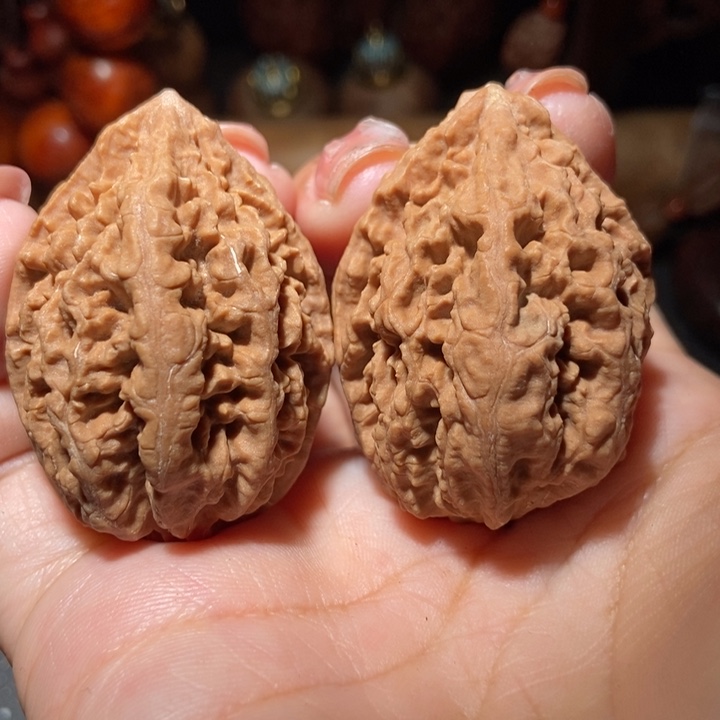 把件文玩核桃东北楸子小雪221