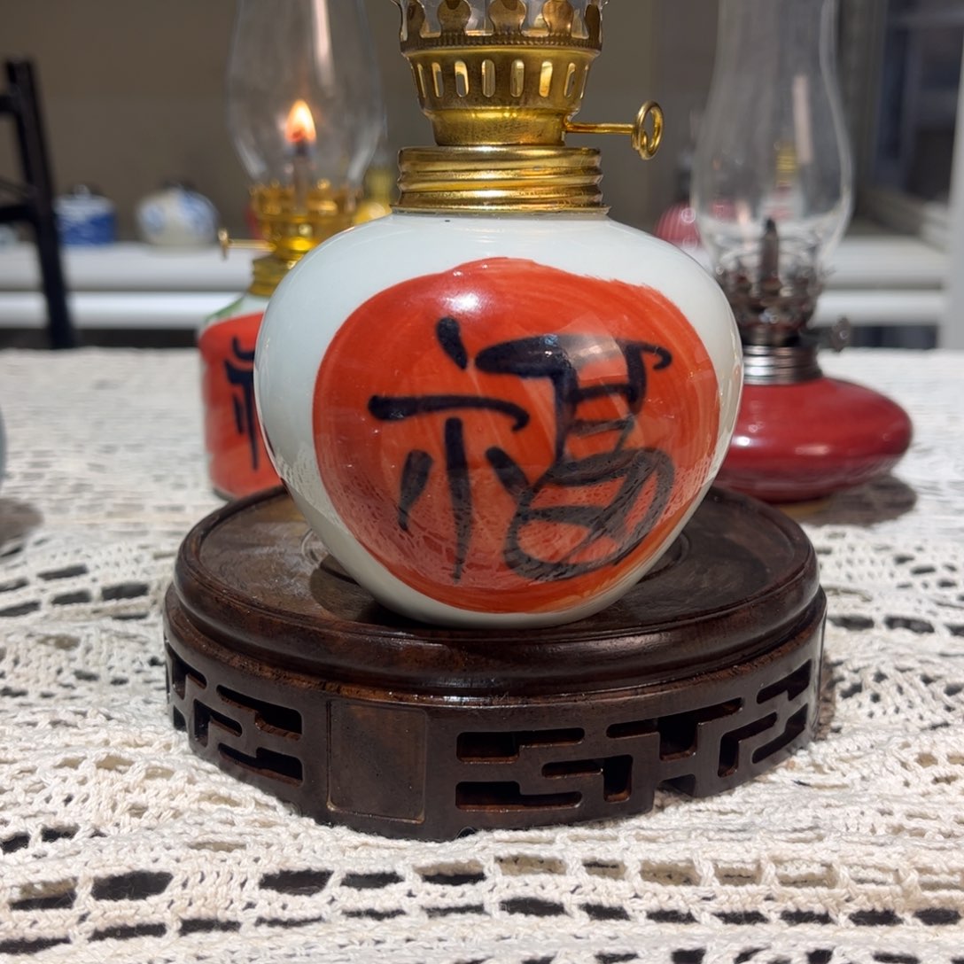 摆件景德镇陶瓷香薰灯