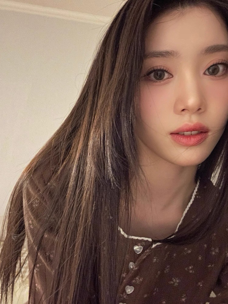  【Halo】RONRO*家沈小婷同款蕾丝花边半开领碎花打底衫