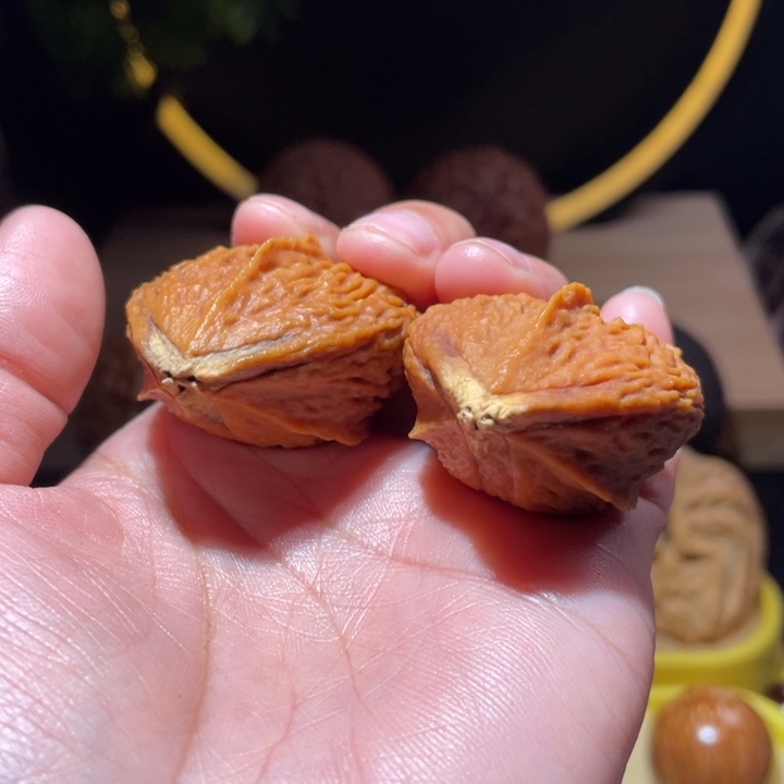 桃核把件异形橄榄核