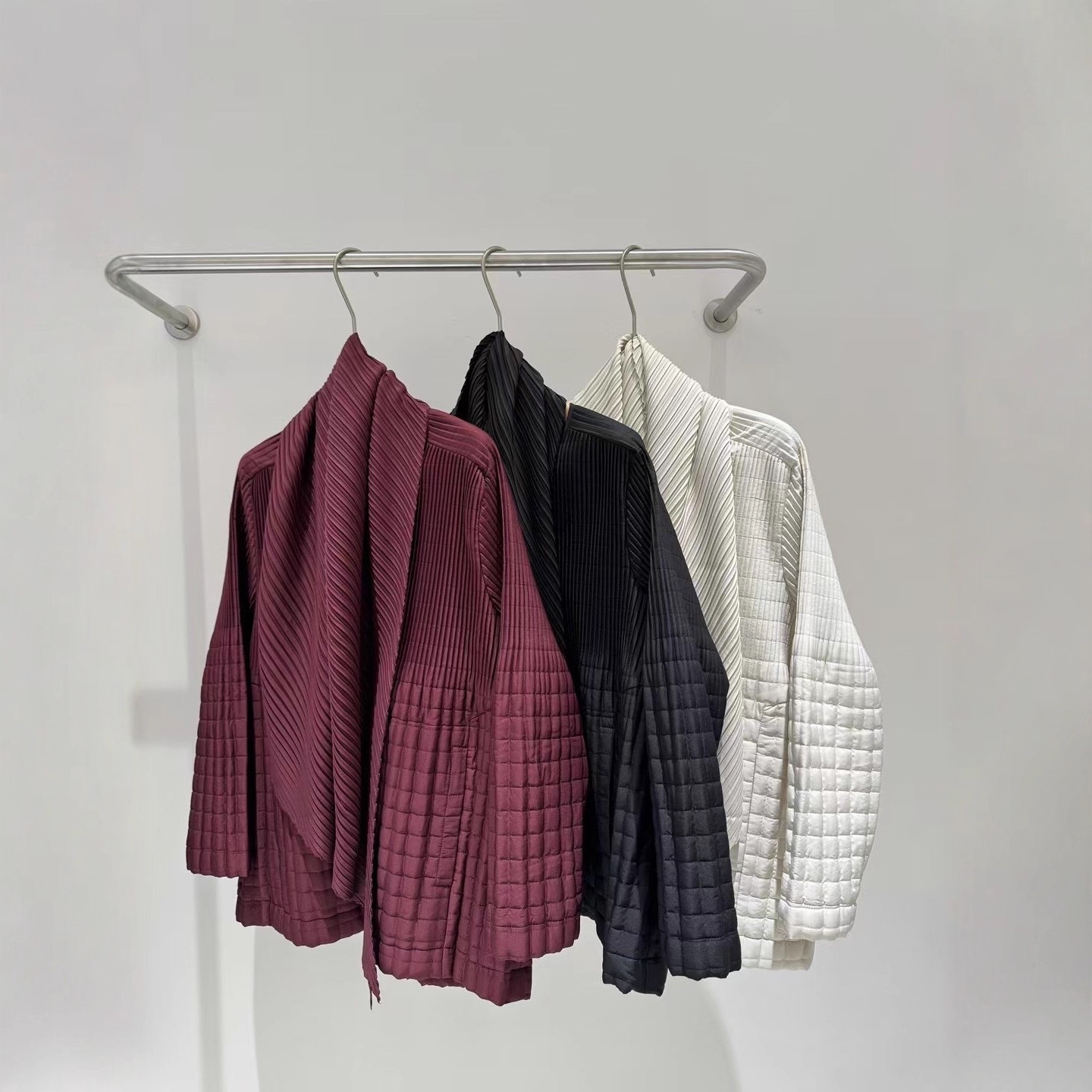 立领褶皱领圆领长袖棉服棉衣时尚ins复古气质