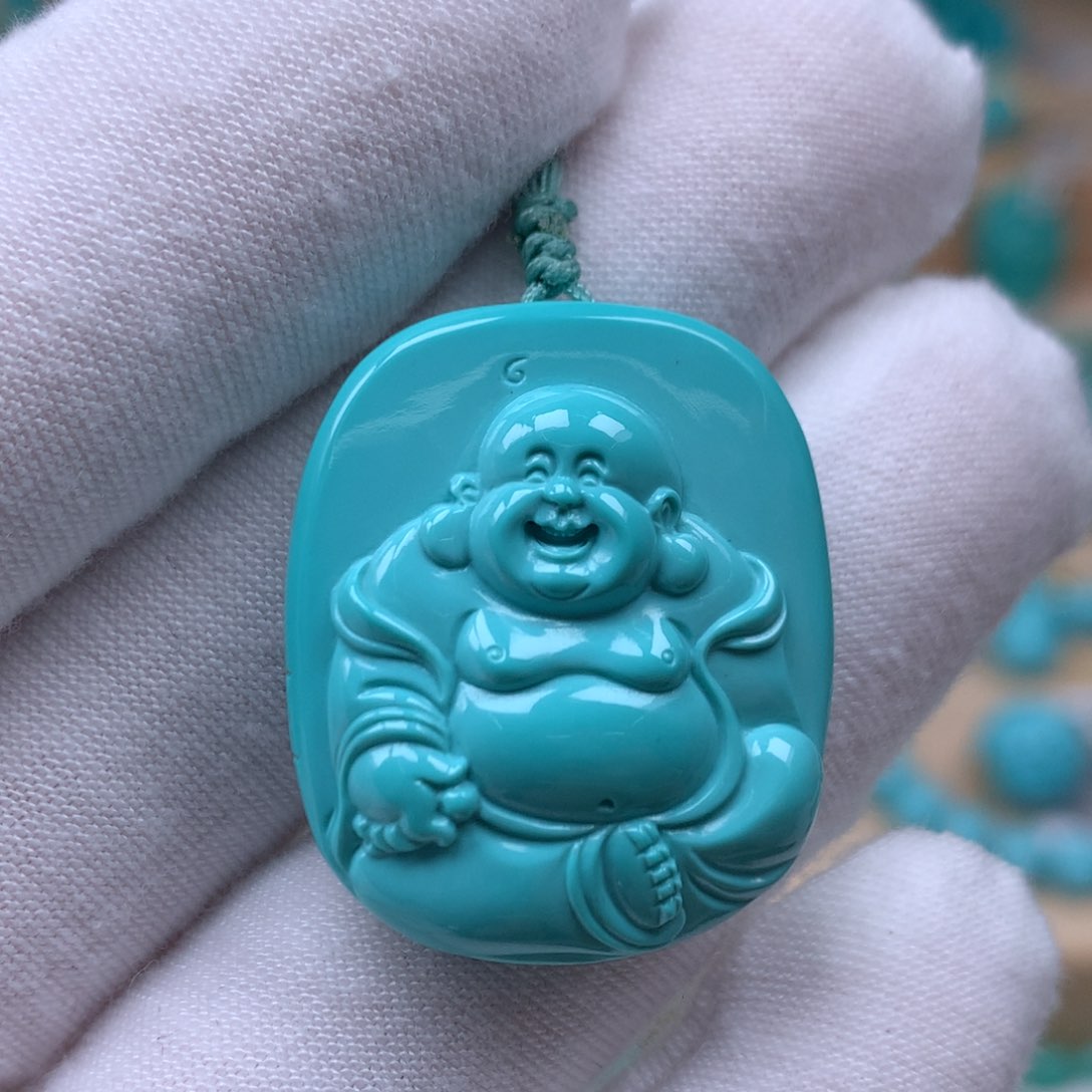 绿松石精品配饰未镶嵌