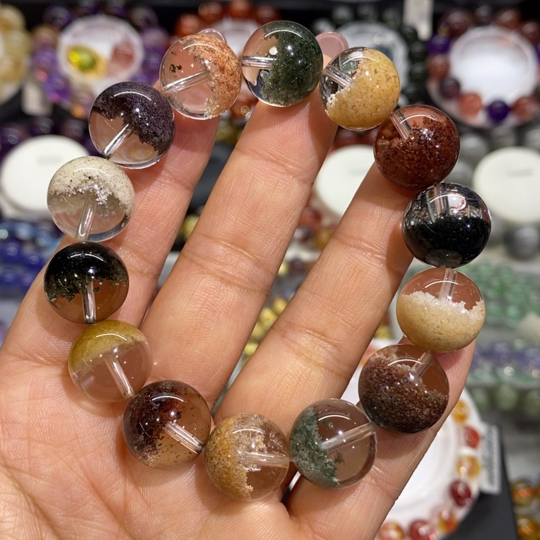 源***你水晶手链未镶嵌四季幽灵14