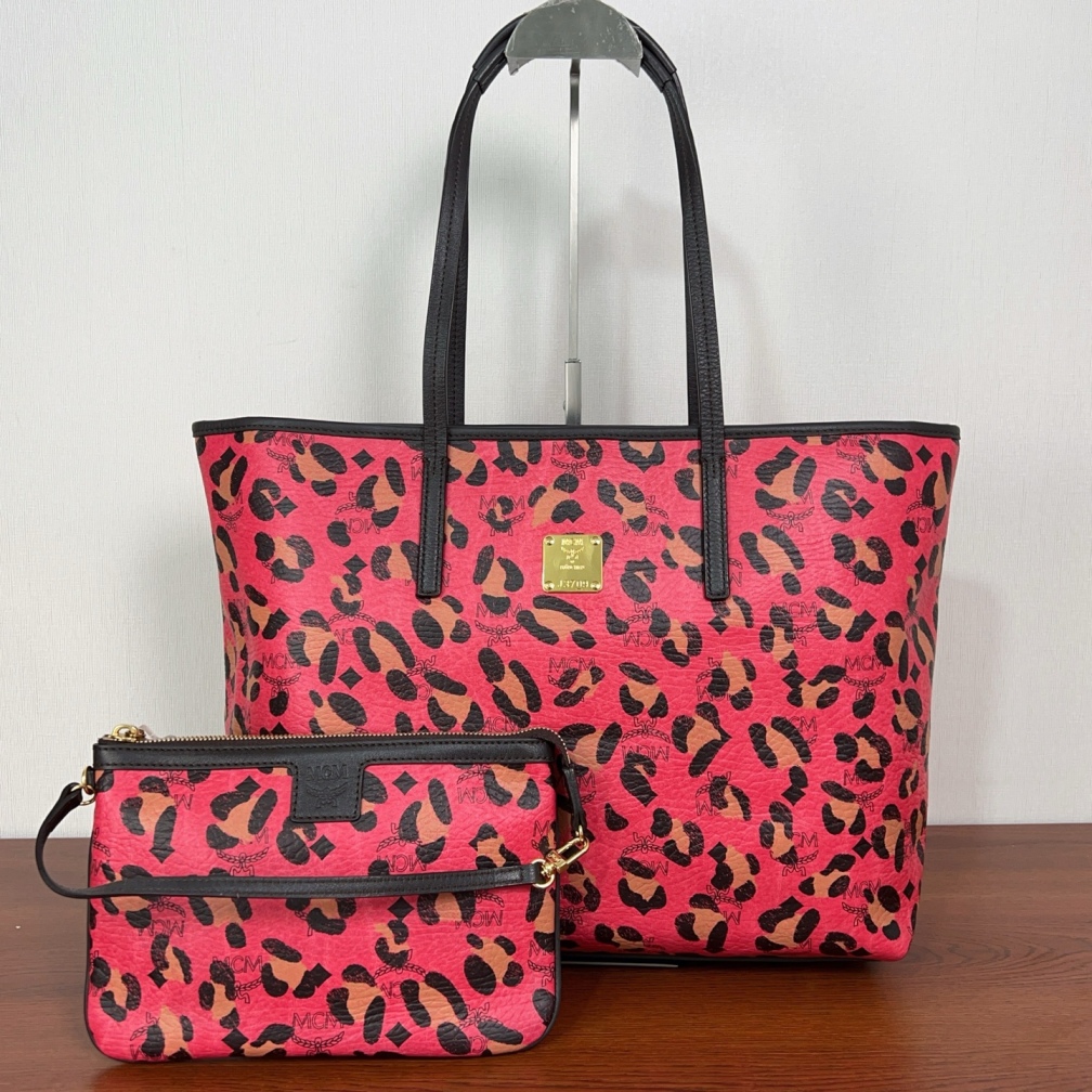 95新 MCM mcm手提托特包带子袋cj7274