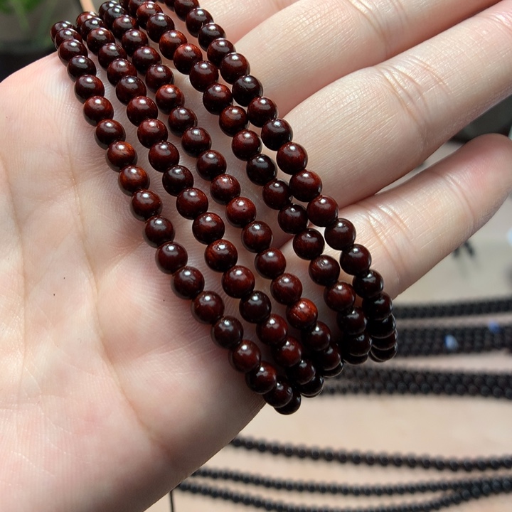 青****手串/手链小叶紫檀4mm216颗