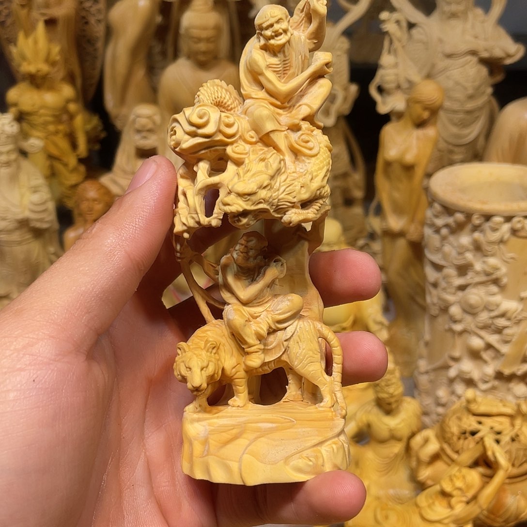 卓***坝黄杨木小瑕疵降龙伏虎