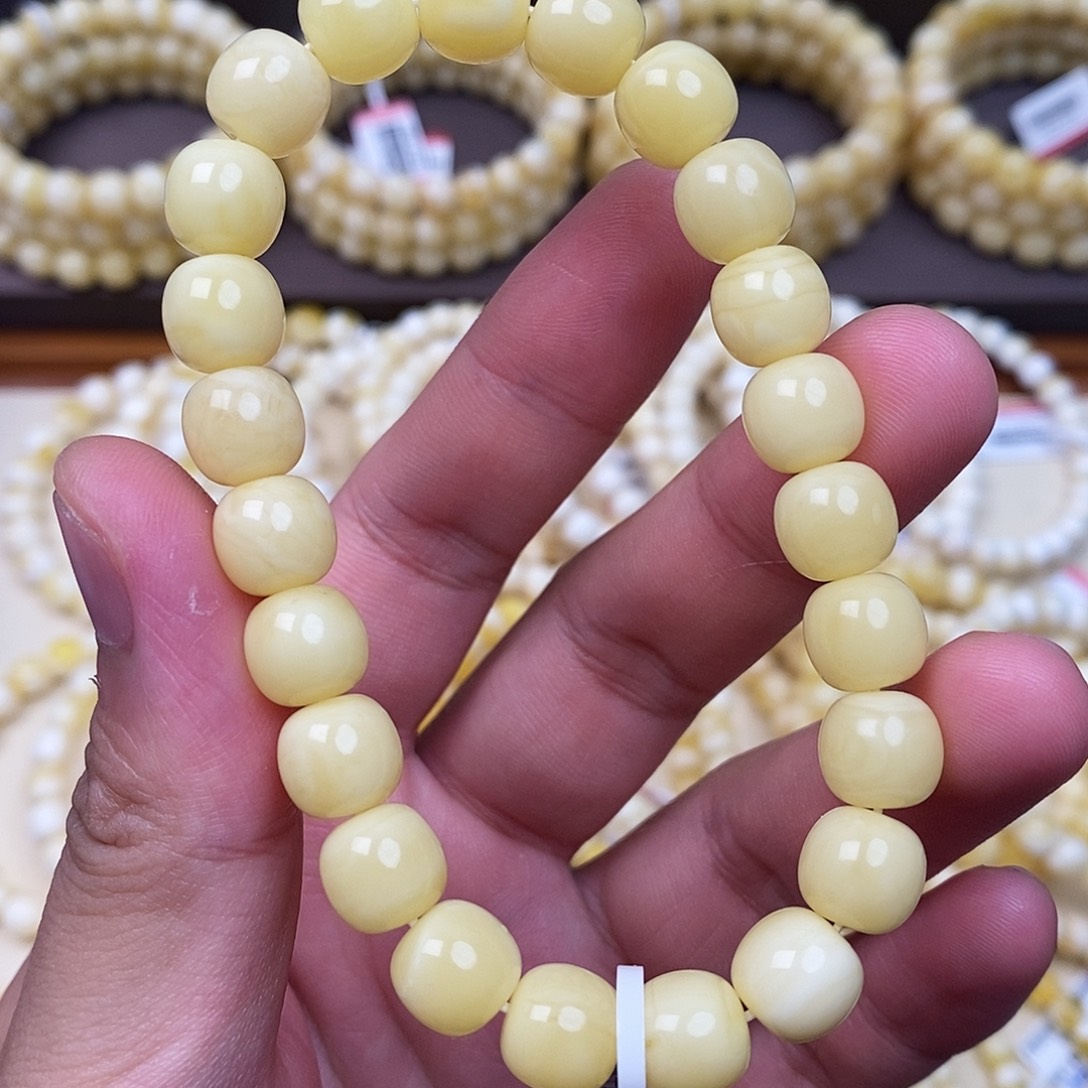 蜜蜡未镶嵌珠宝奇石9.5mm