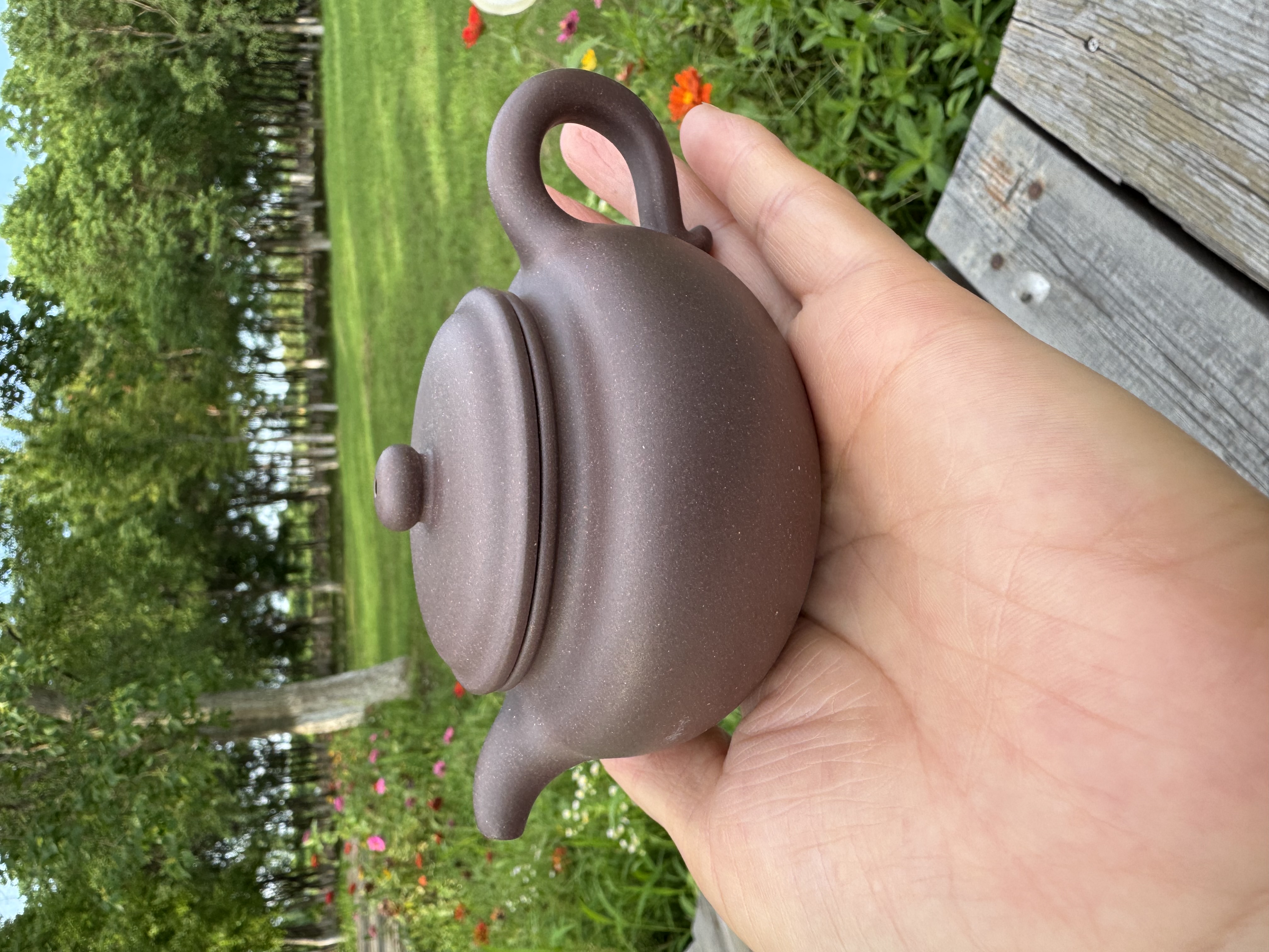 底槽青150cc仿古紫砂壶