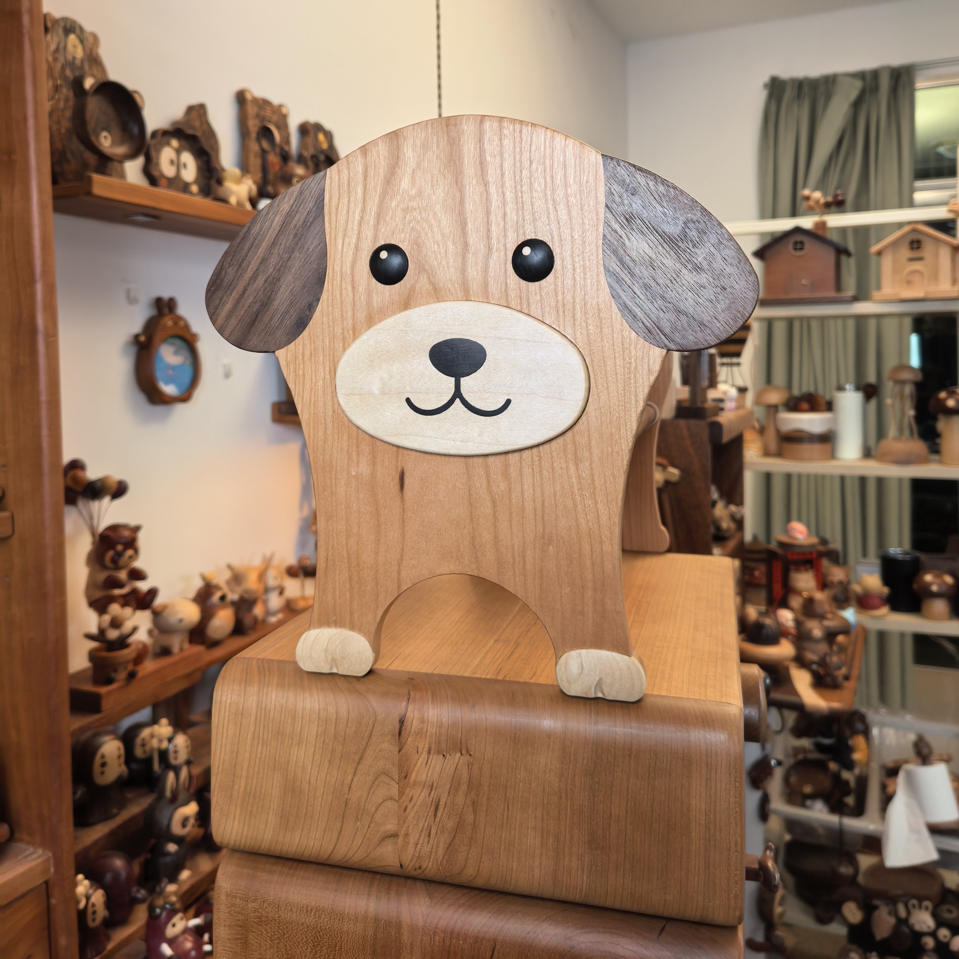 小狗桌面书架大书架成套家具34*27.5*27.5