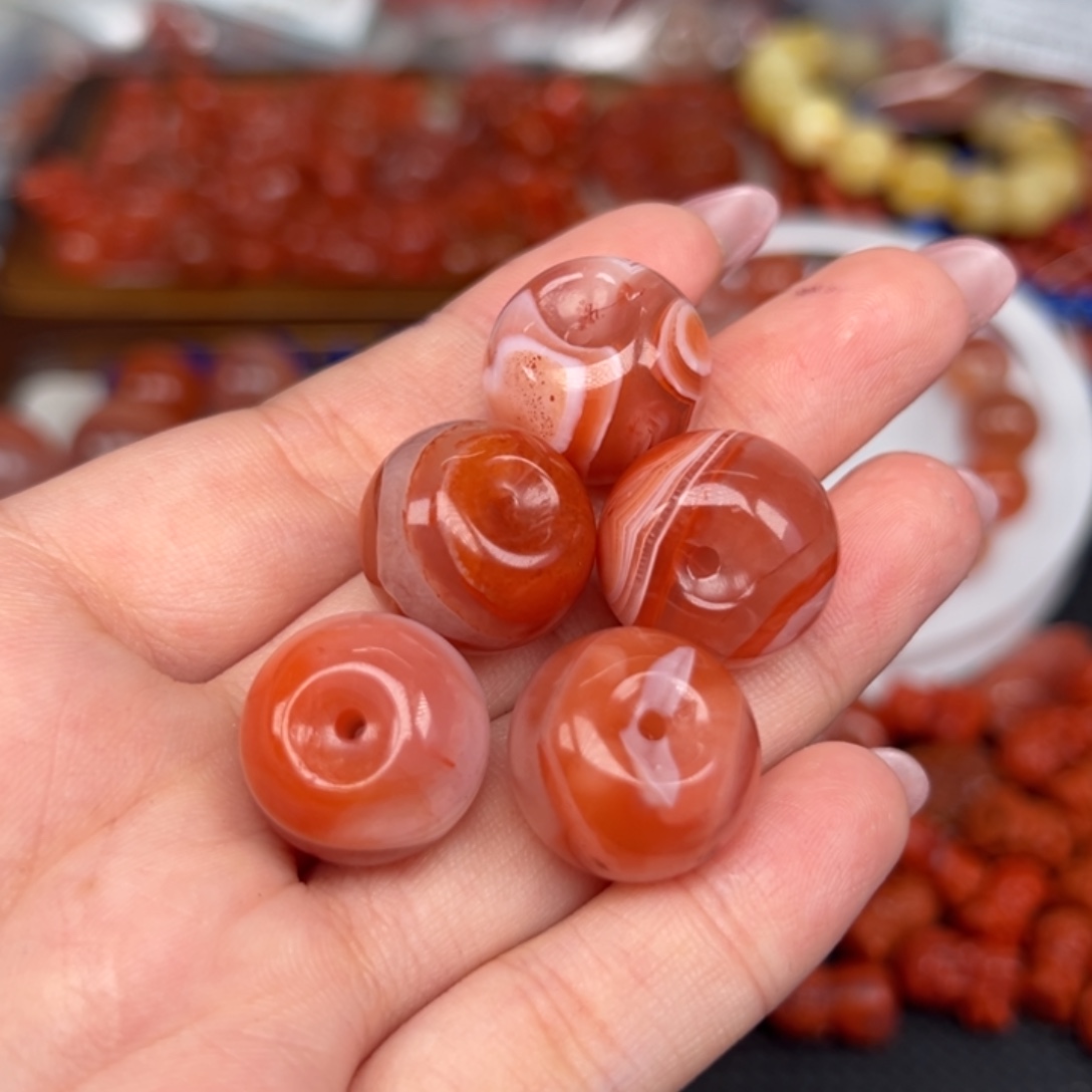 南红玛瑙未镶嵌吊坠(不含链)