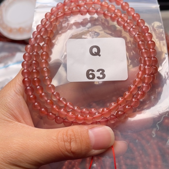 南红玛瑙未镶嵌多样性发货默认微瑕称重5mm