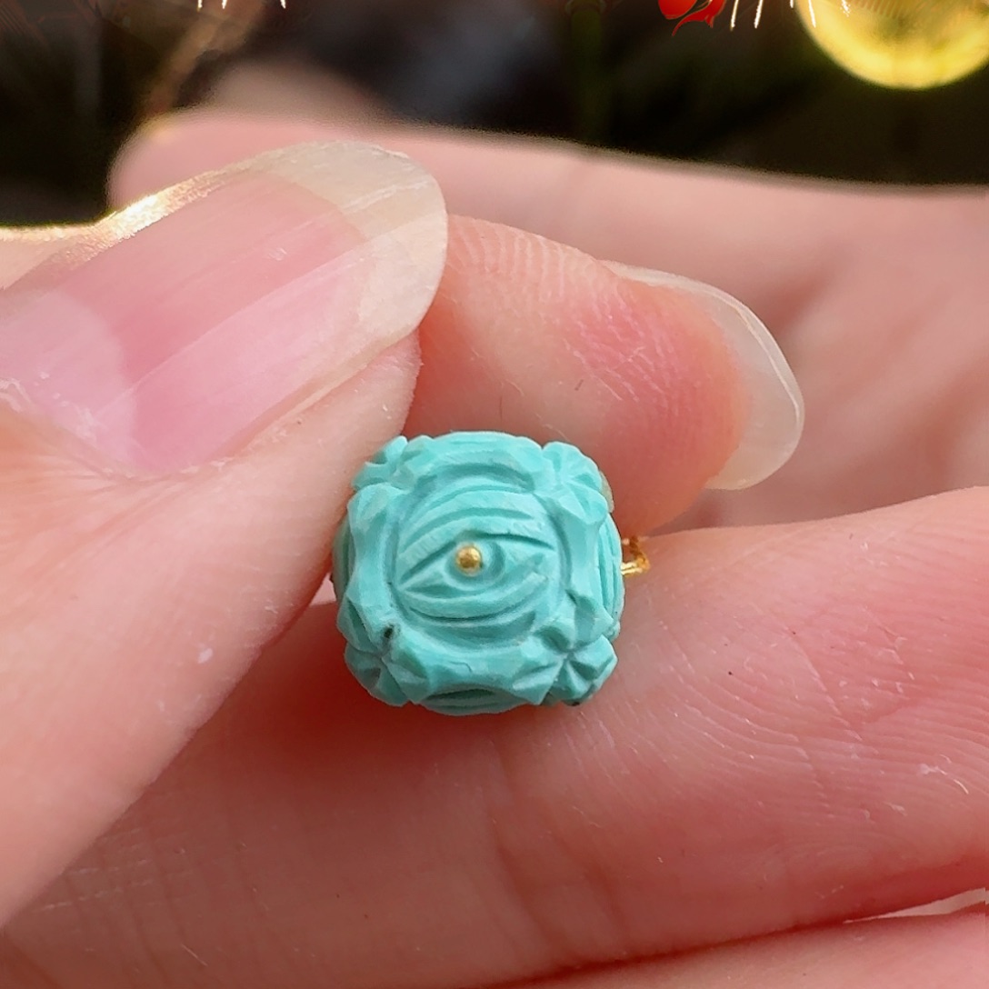 绿松石珠宝奇石未镶嵌