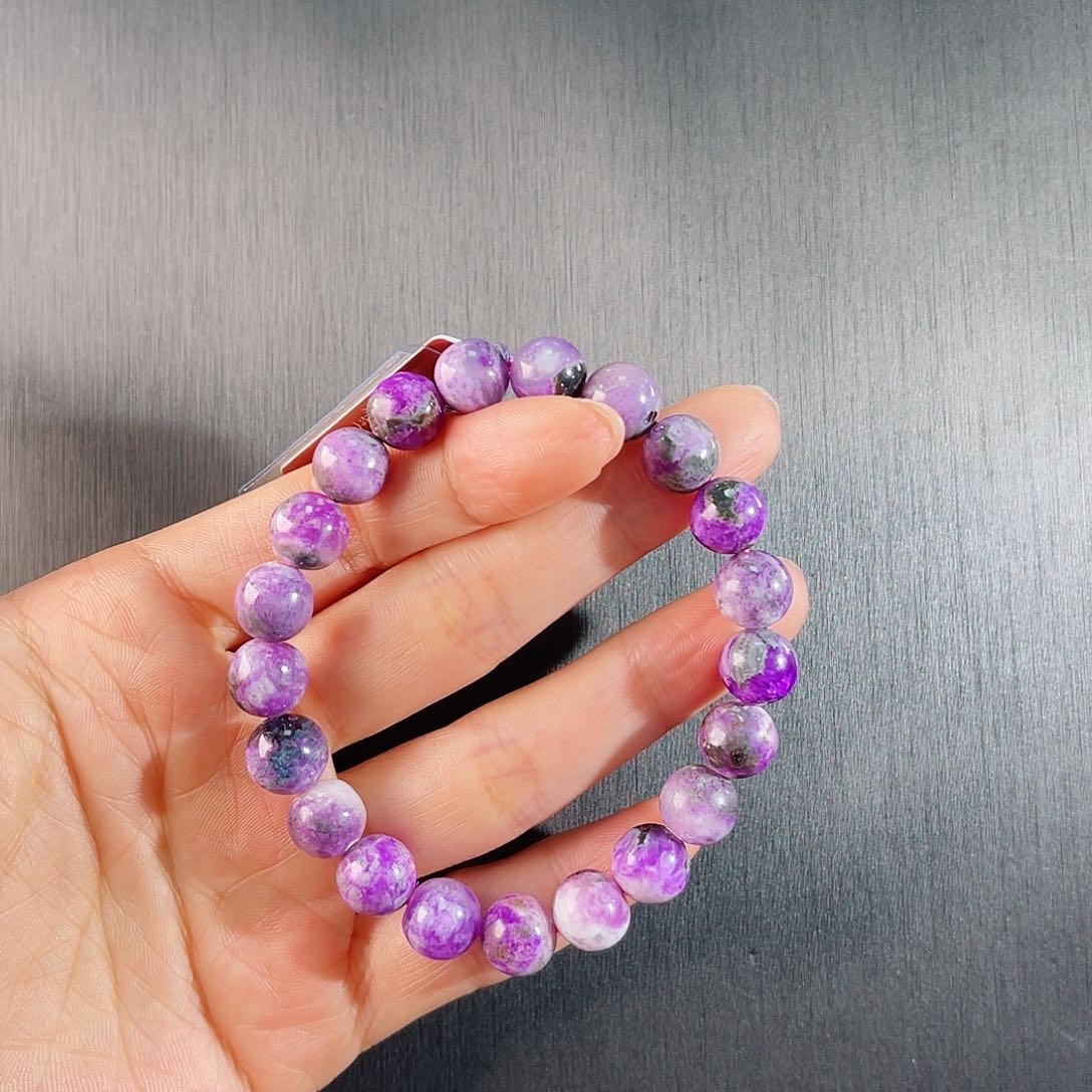 苏纪石（舒俱来）南非舒俱来老矿料手串未镶嵌