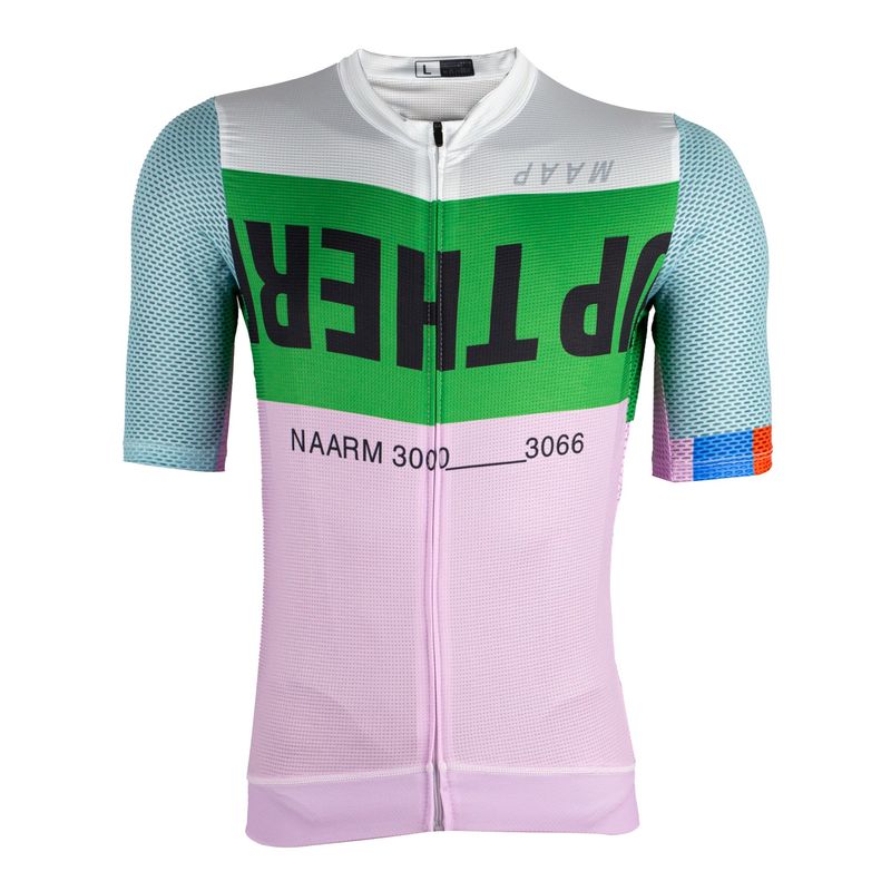 MAAP夏季薄款牛奶丝男女修身骑行服公路速干透气短袖骑行服男款