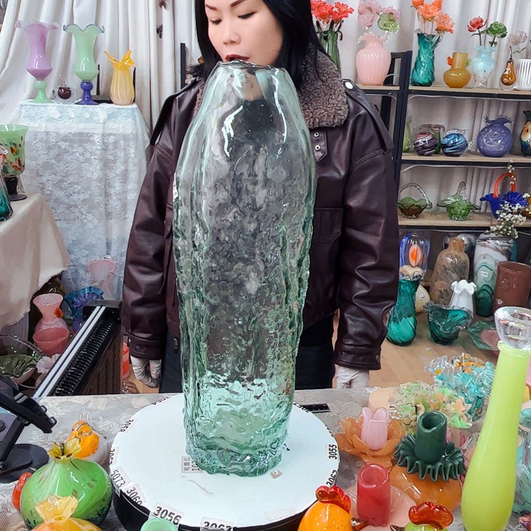 落地花瓶福利家悦琉璃工艺品