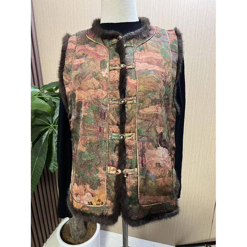 (青荷专属)37山水颂新中式时尚复古马甲