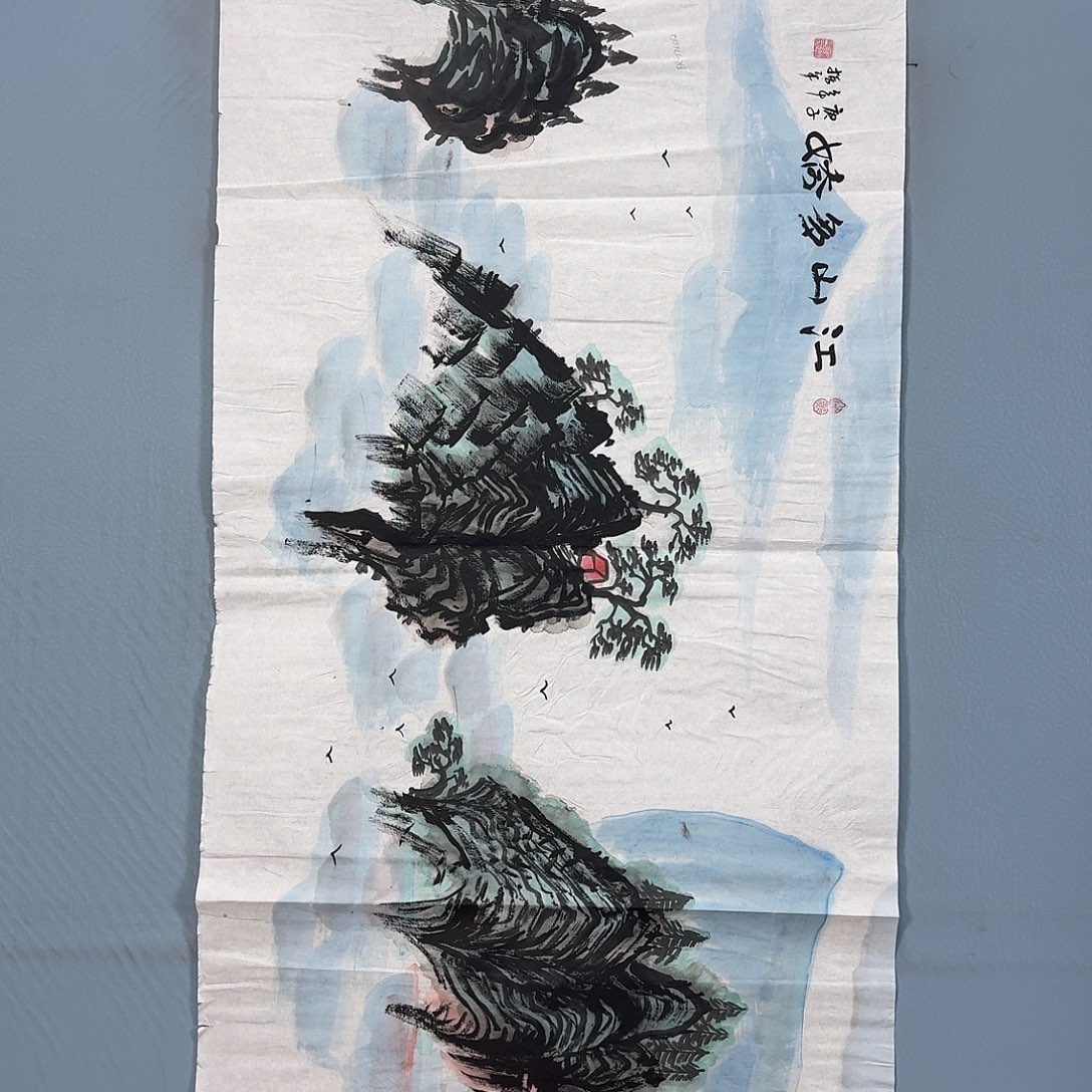 国画546 牡丹一如您的脸颊美丽