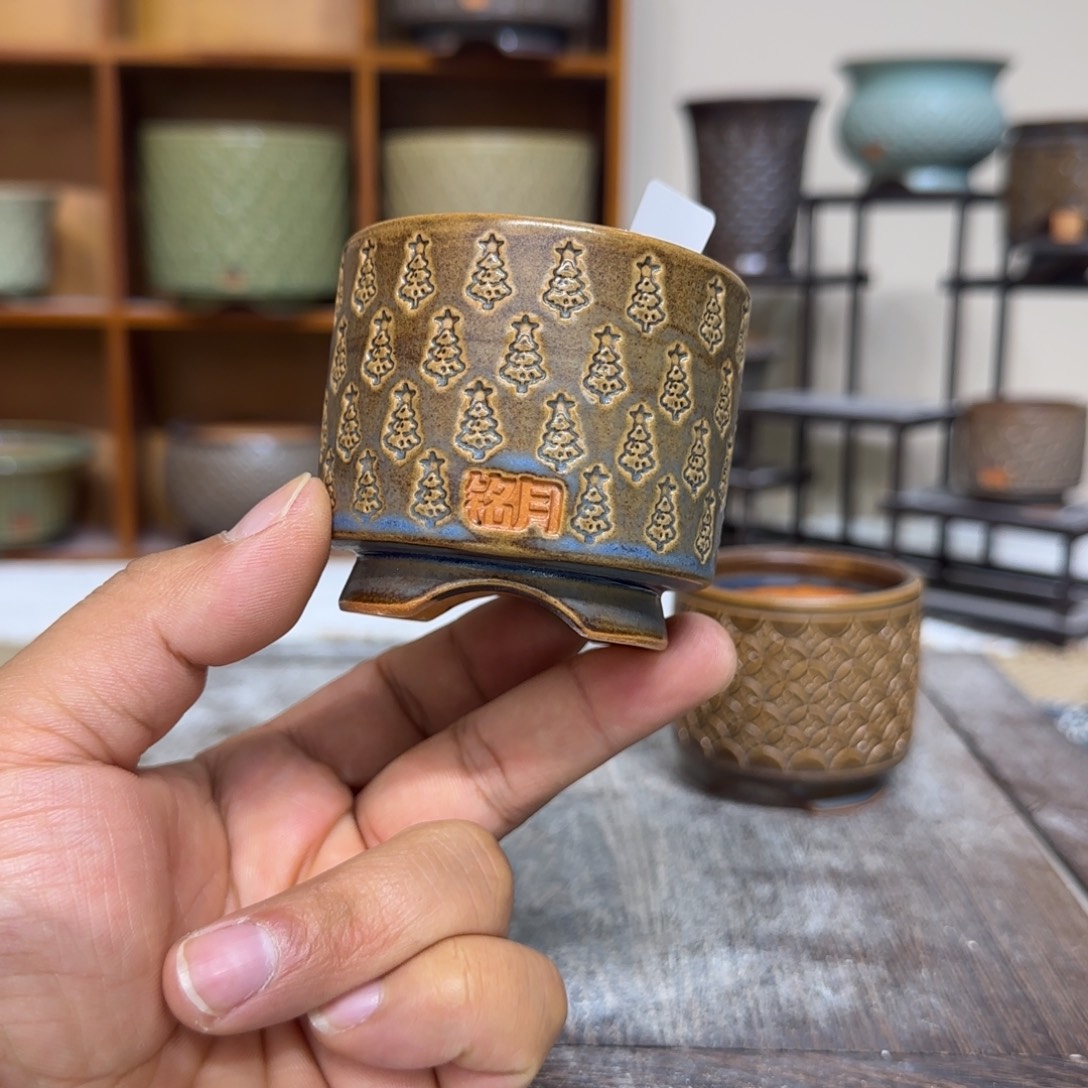 手工花盆 018 内口口径 5.5cm 