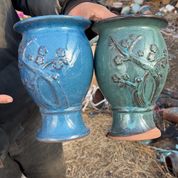 红陶口径 高度 花盆16 24