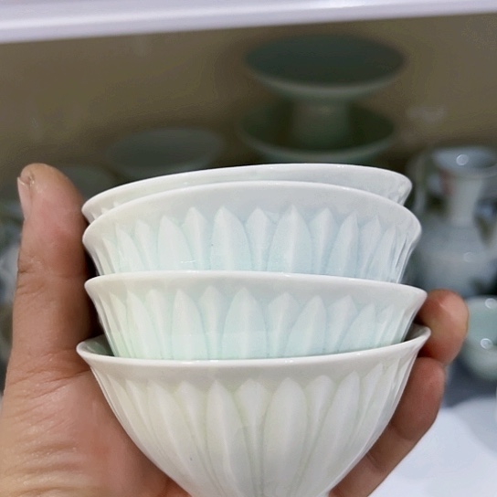 陶摆件景德镇瓷器精品展示