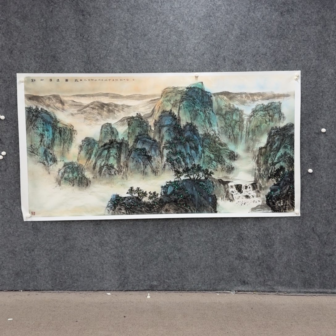 国画国画作品LQS老师