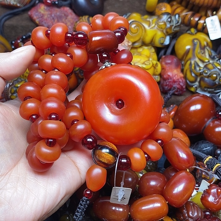 无非金属平安扣吊坠