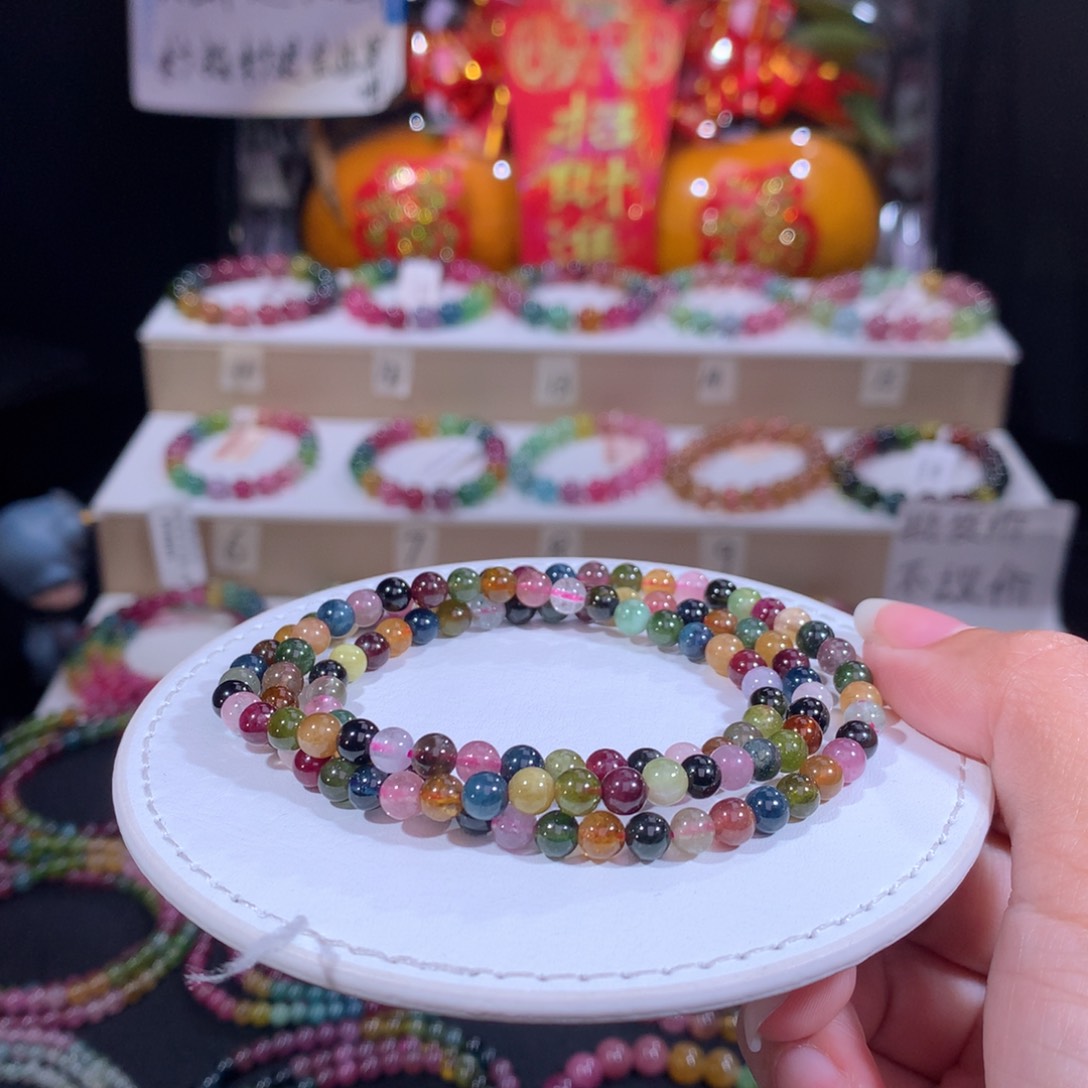 碧玺手链未镶嵌碧玺