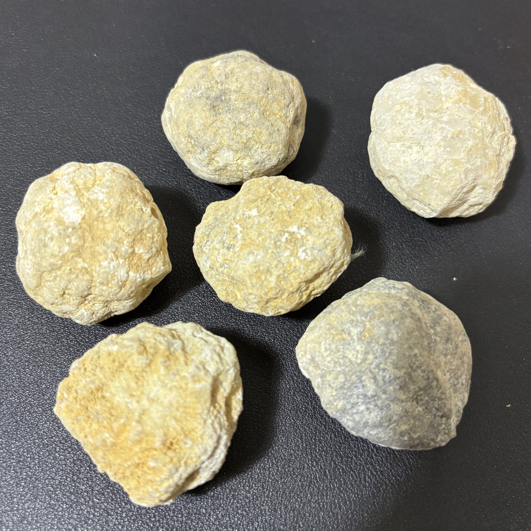 天然摩洛哥晶洞原石小鼻嘎三个(自己敲)当摆件个别摩洛哥晶洞石