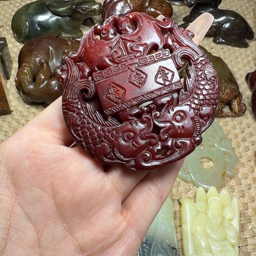 白玉菩提吊坠挂件