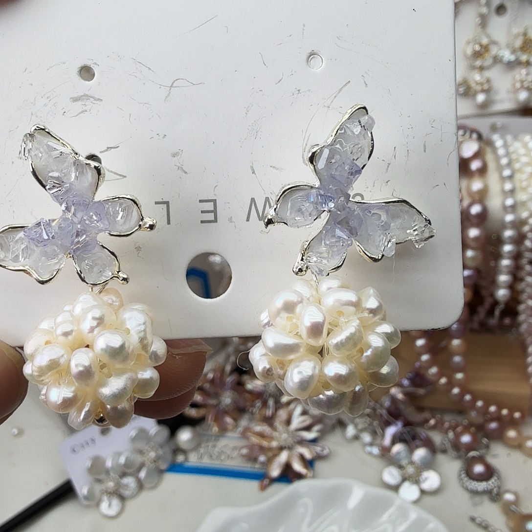 未镶嵌颈饰淡水珍珠