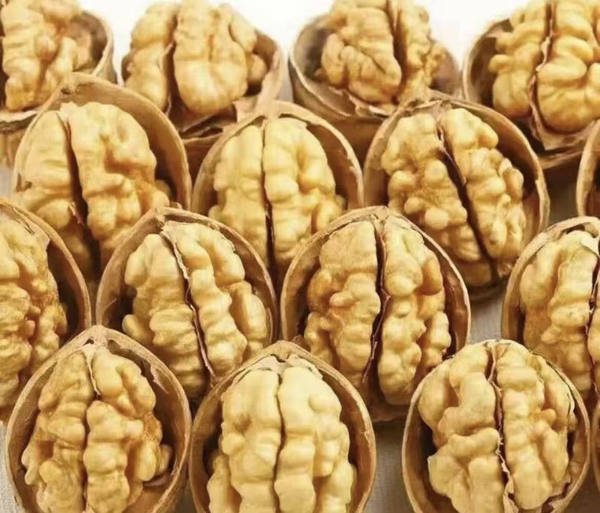贵州纸皮核桃手捏即开薄皮饱满营养美味坚果零食