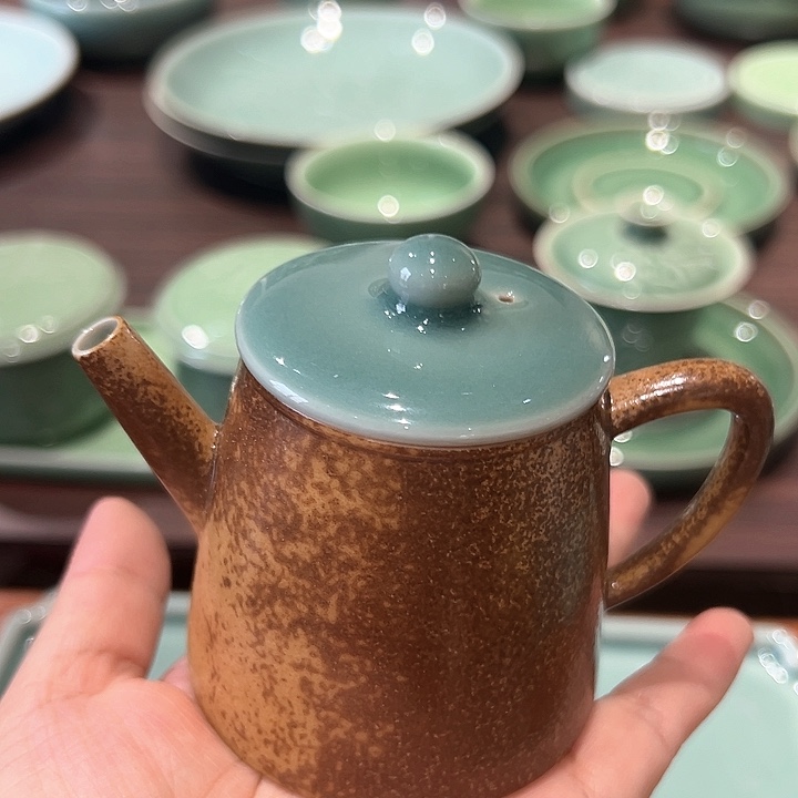 小米茶器龙泉青瓷