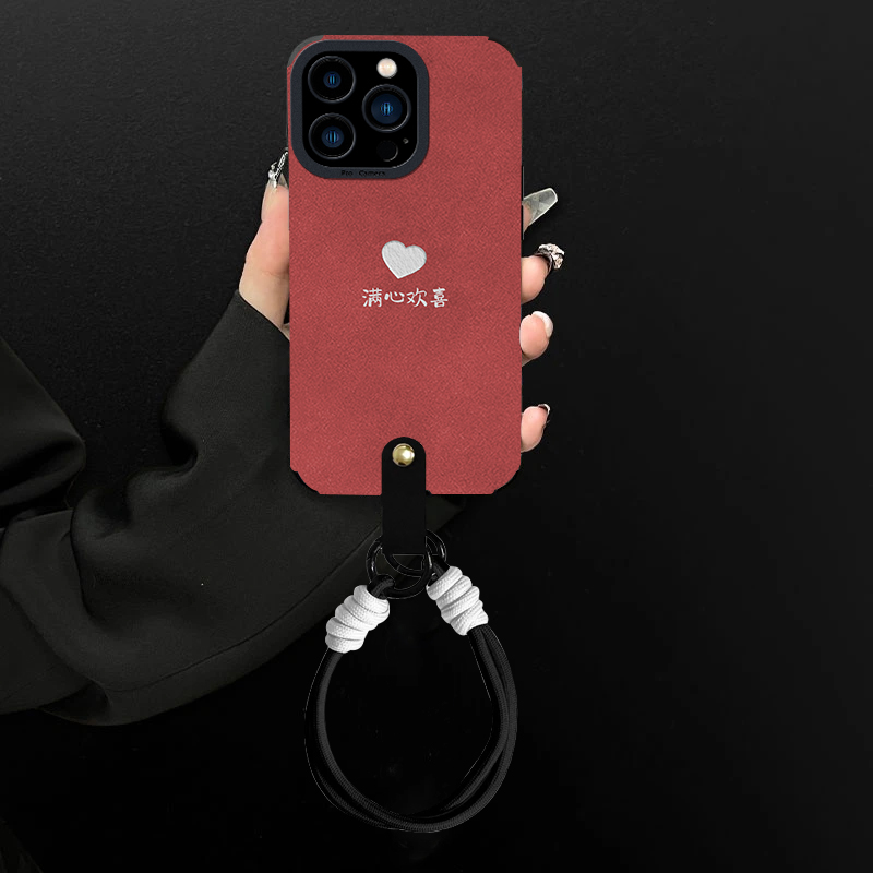 满心欢喜适用苹果17华为vivo/oppo小米17iPhone16瞳眼手机壳