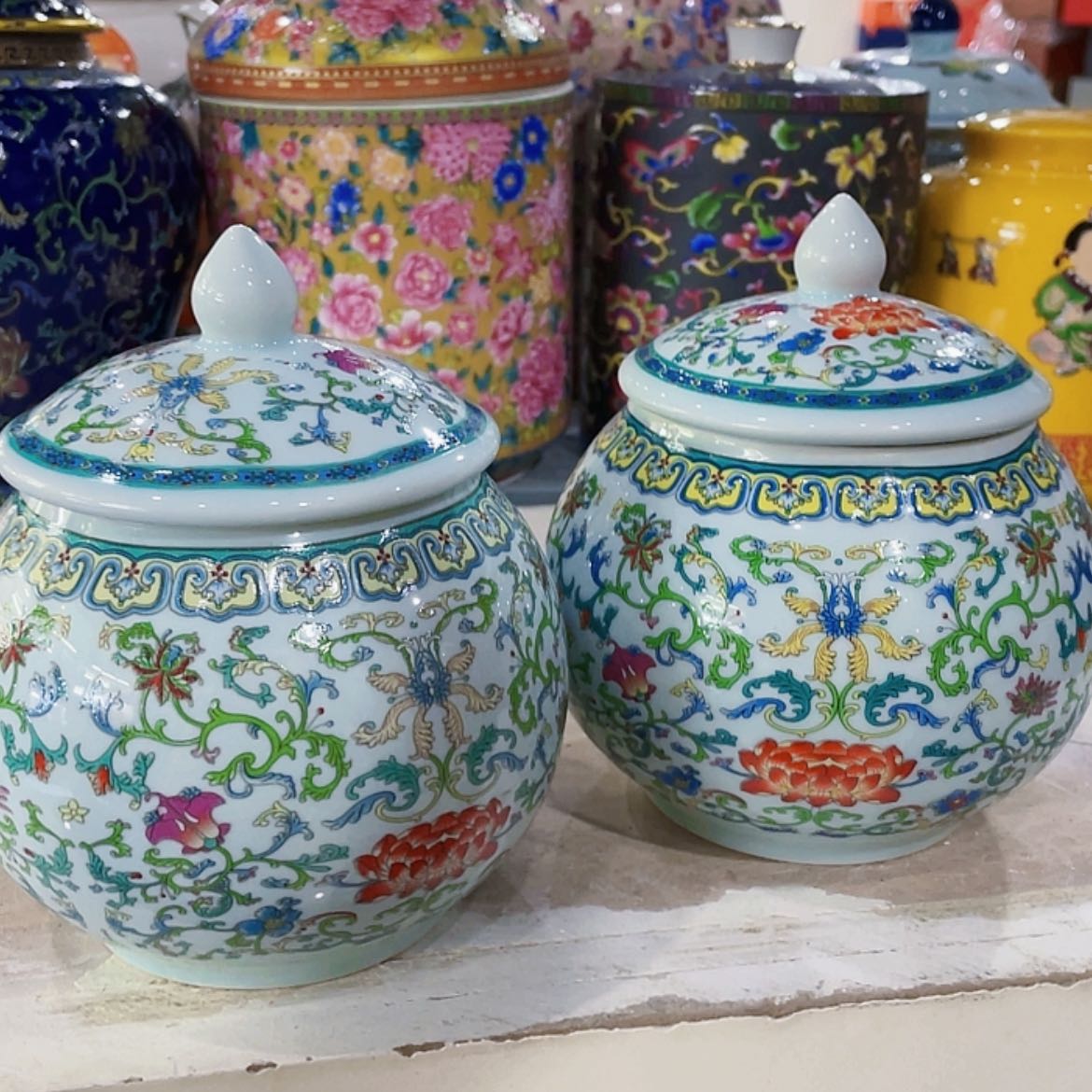 【闪购商品】罐陶瓷茶叶罐密封罐