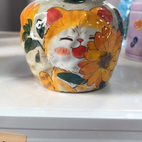 炉景德镇釉下手绘陶瓷 