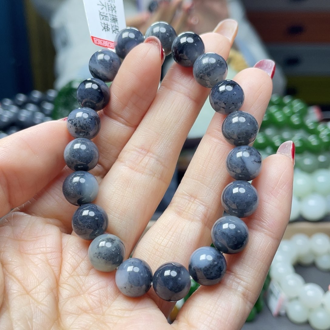 和田玉手链未镶嵌