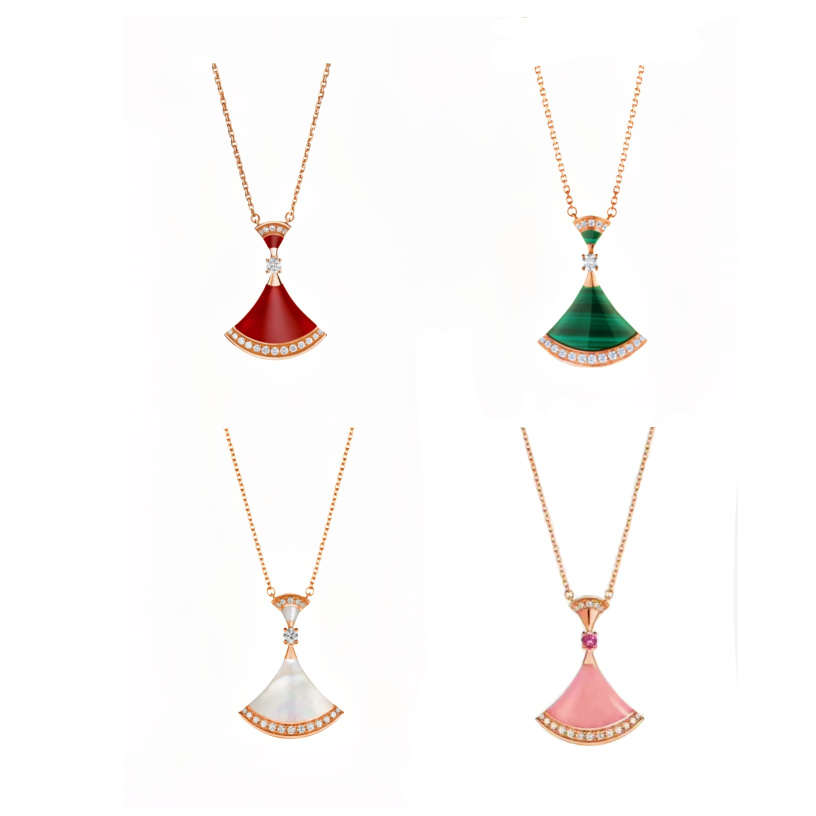 1552项链18K镶嵌镶钻百搭项链