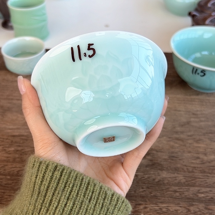 小米茶器龙泉青瓷