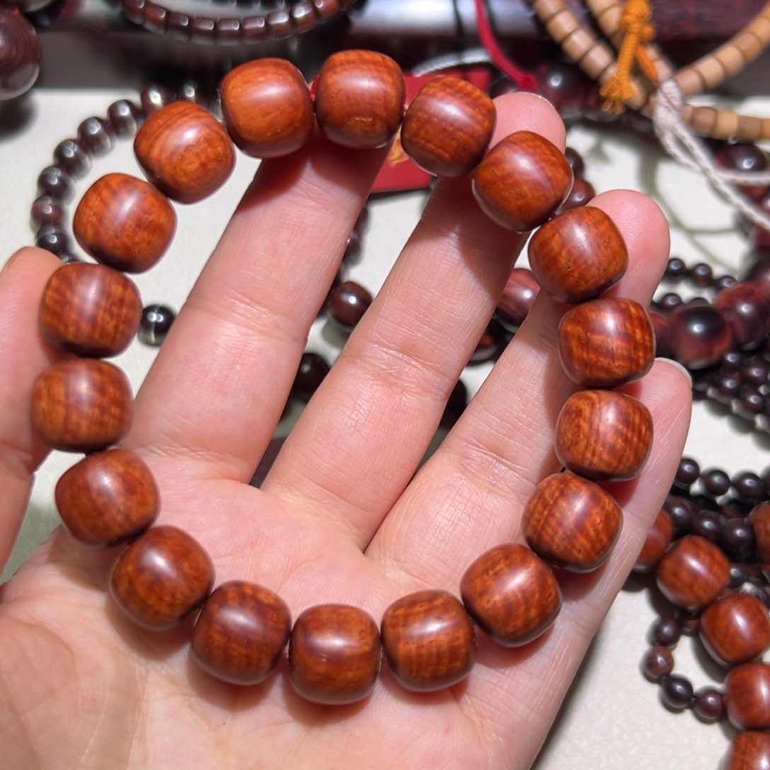 檀香紫檀（小叶紫檀）手串/手链凭**动
