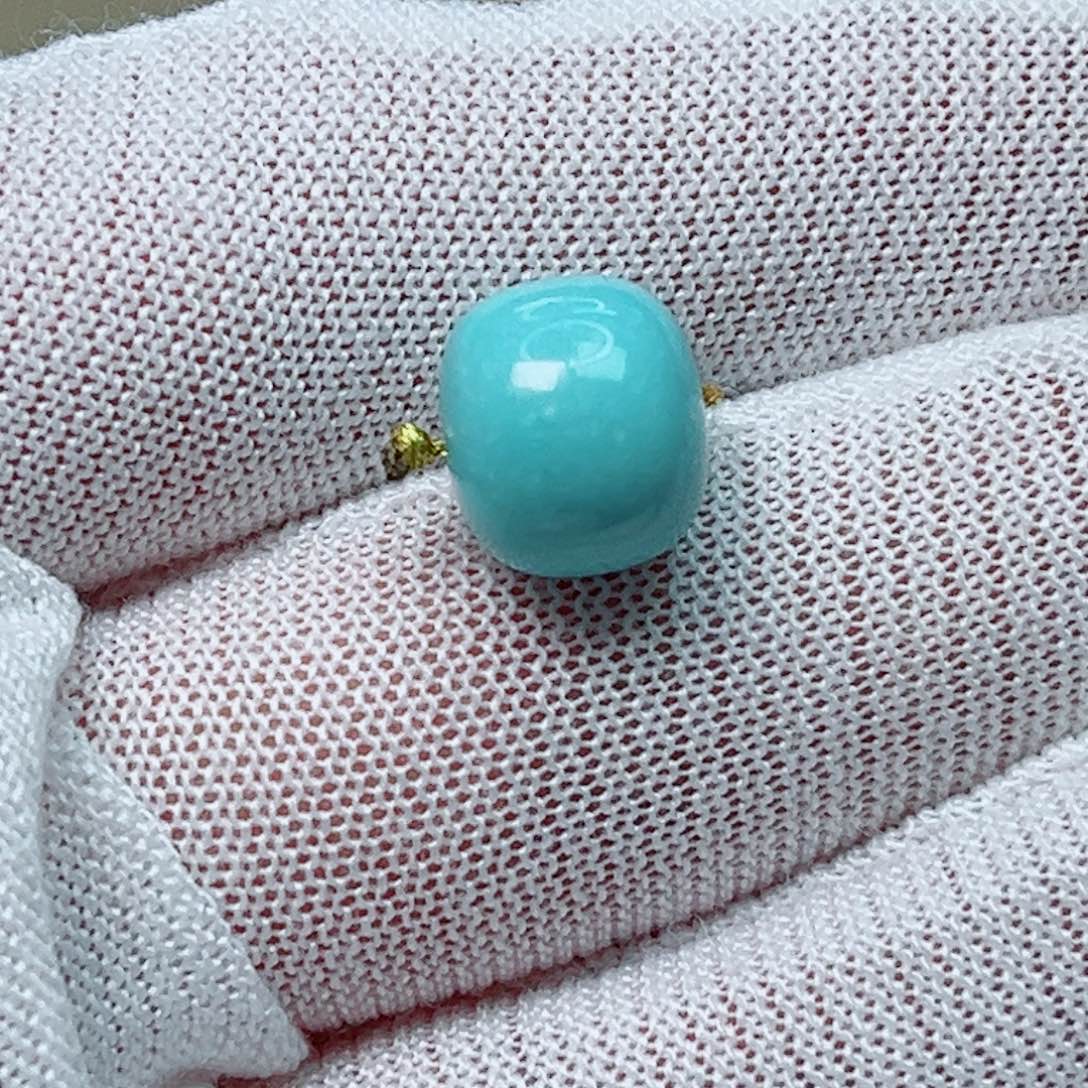 绿松石未镶嵌老型小*爬