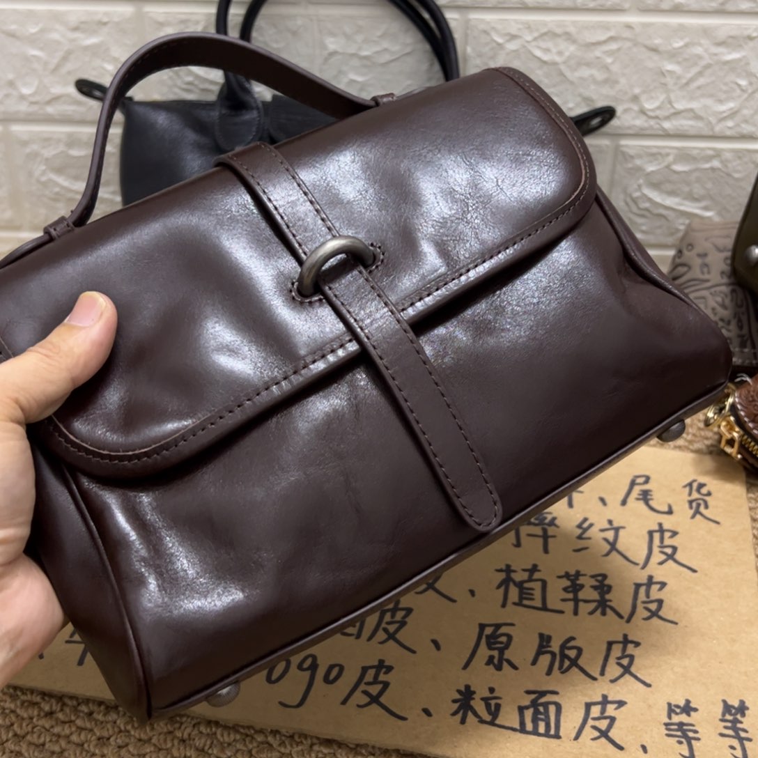 【闪购商品】头层牛皮啡色