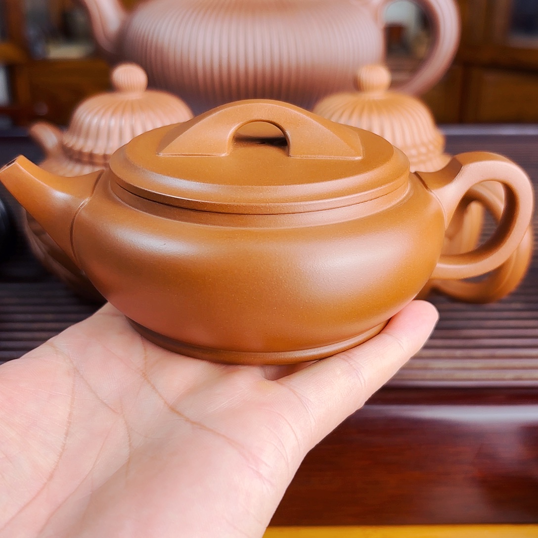 菱***料茶壶紫砂精品手工制作