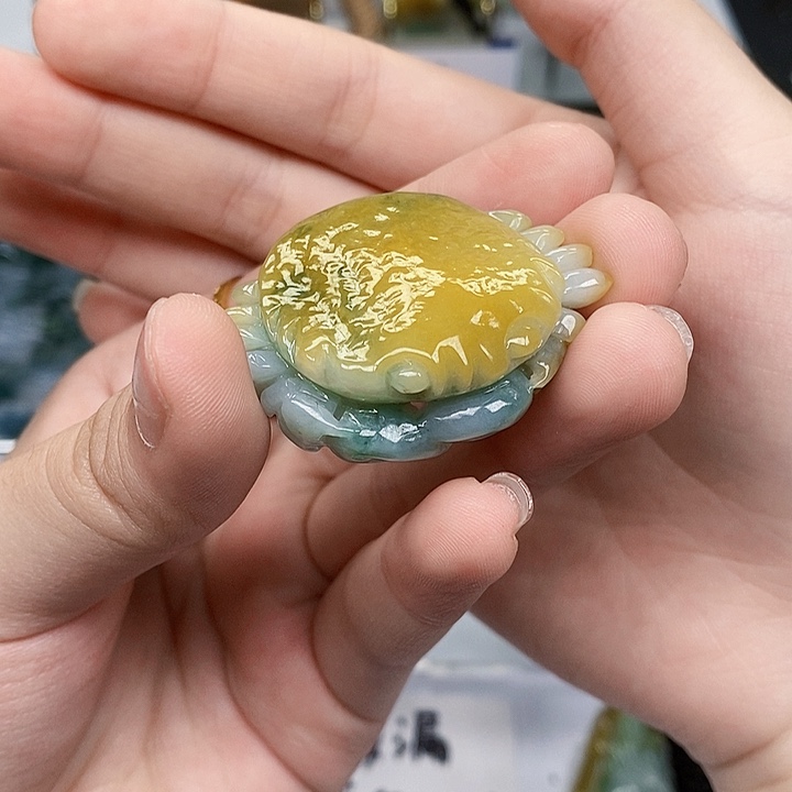 颈饰未镶嵌翡翠翡翠A货