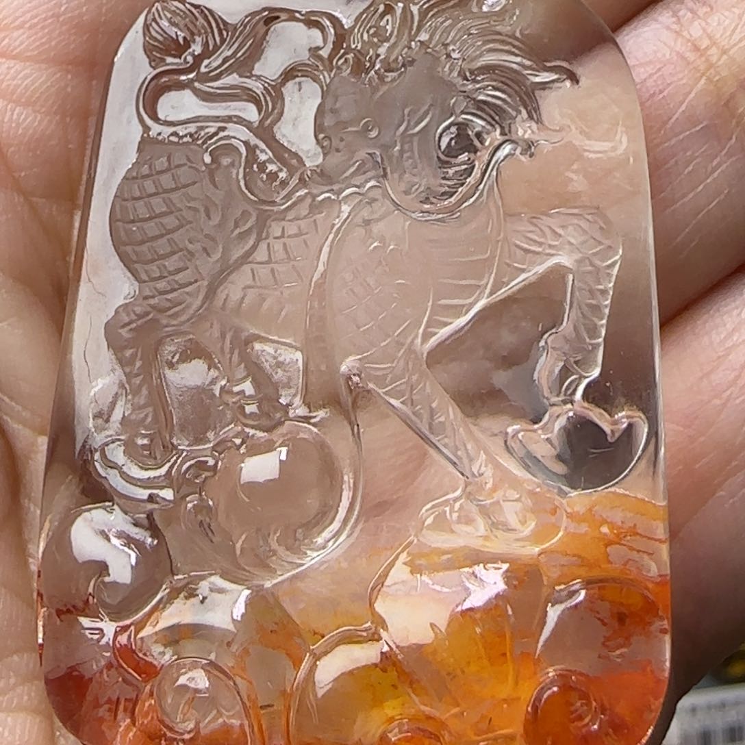 水晶吊坠未镶嵌JP37184成