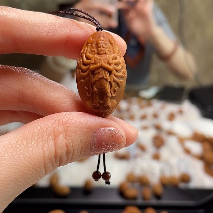 橄榄核吊坠橄榄核