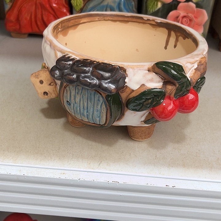 粗陶材质多肉花盆