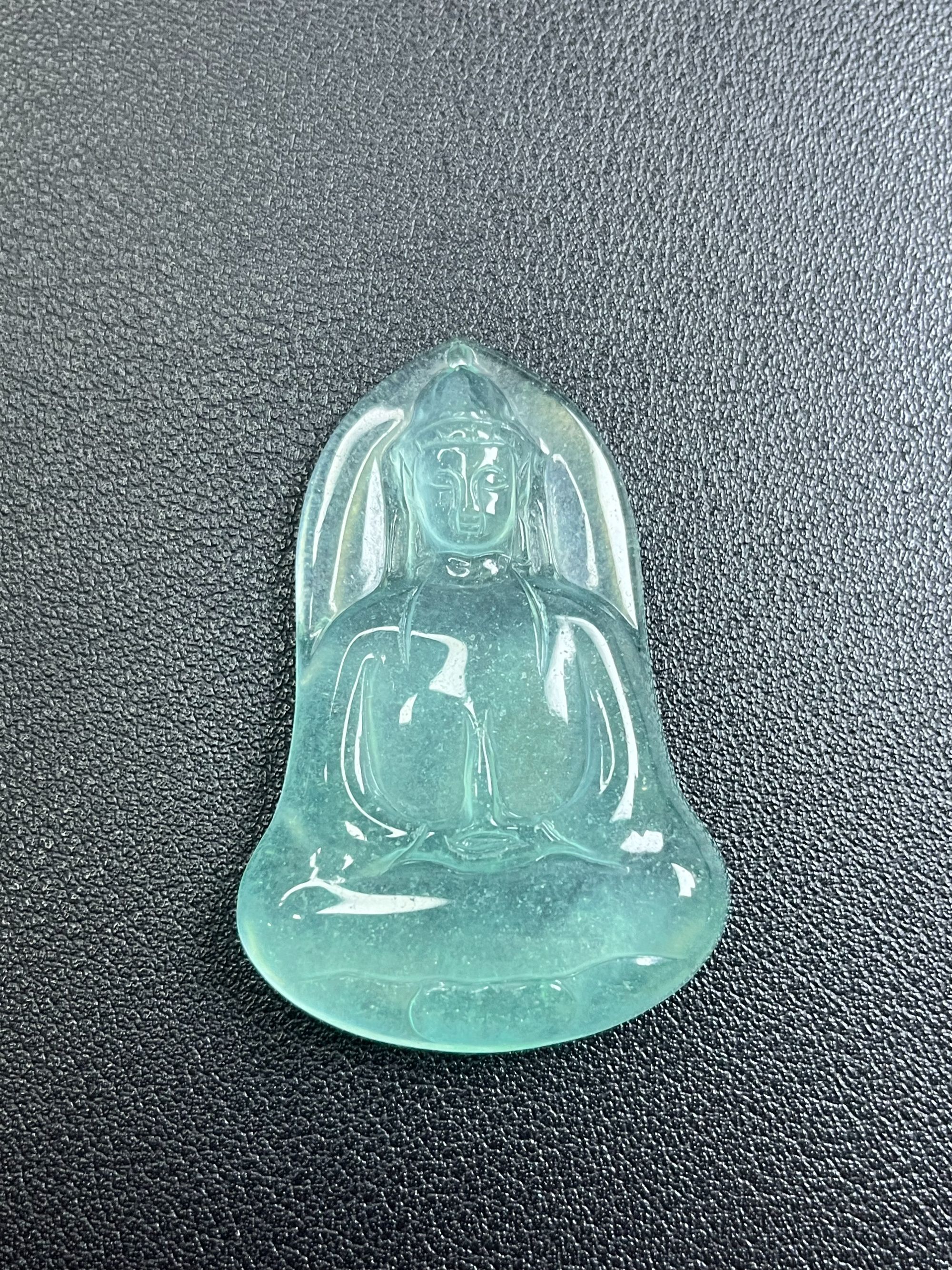 如意工厂甄选--高品质源头冰绿素衣吊坠--SY02多样性发货